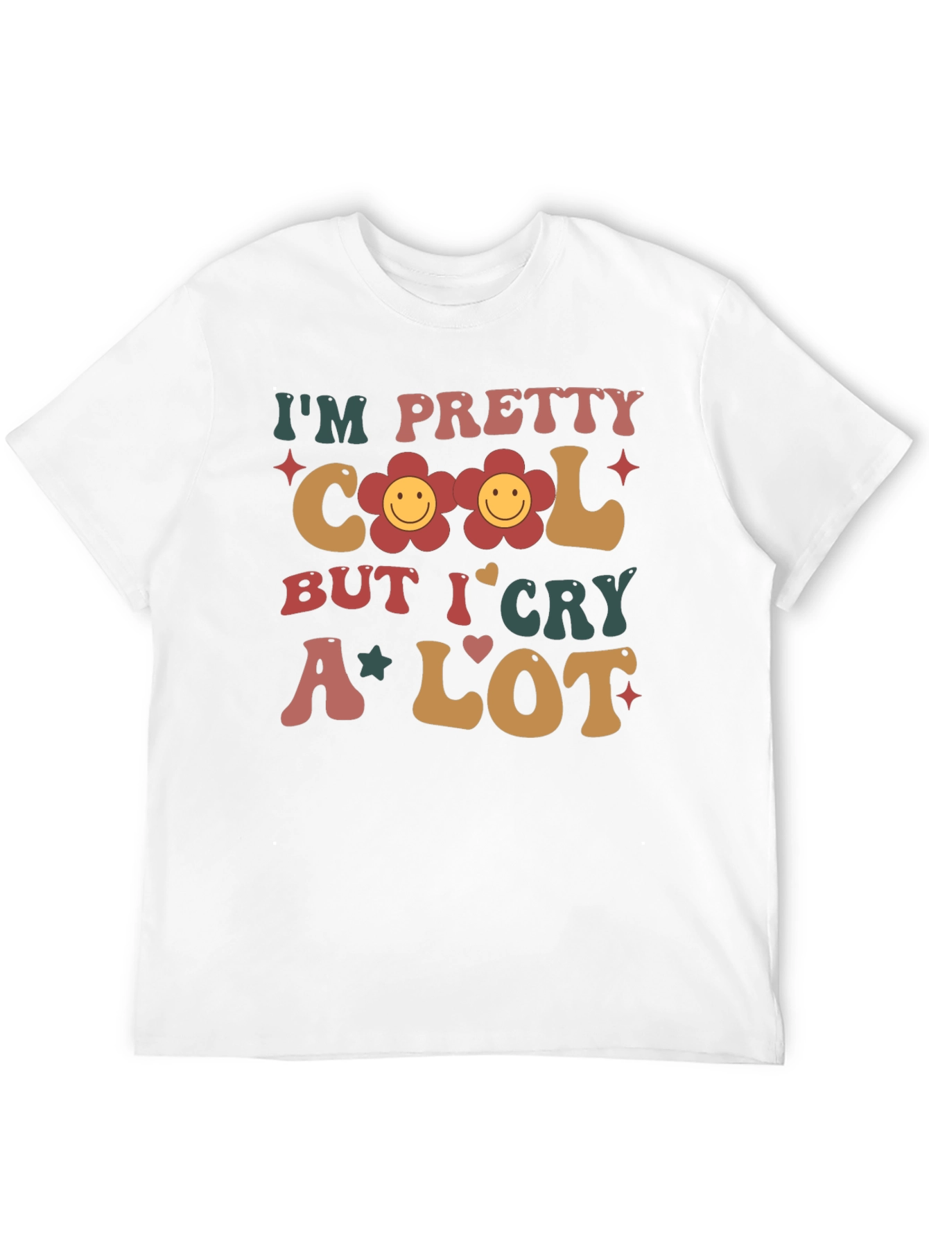 Pretty Cool Crying Flower T-Shirt