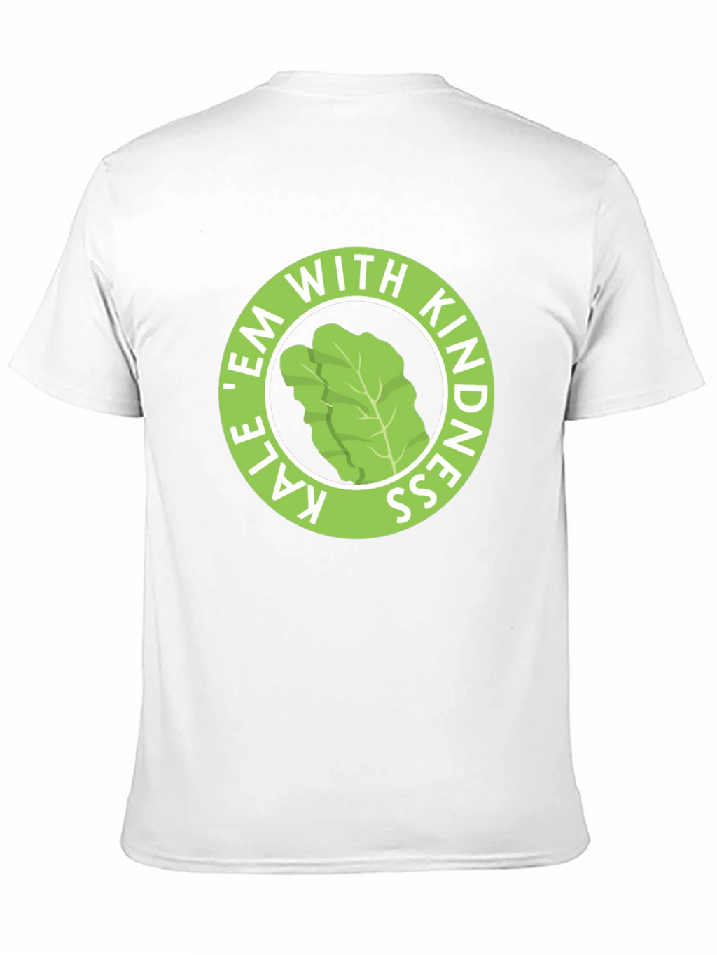Kale Em With Kindness Black T-Shirt