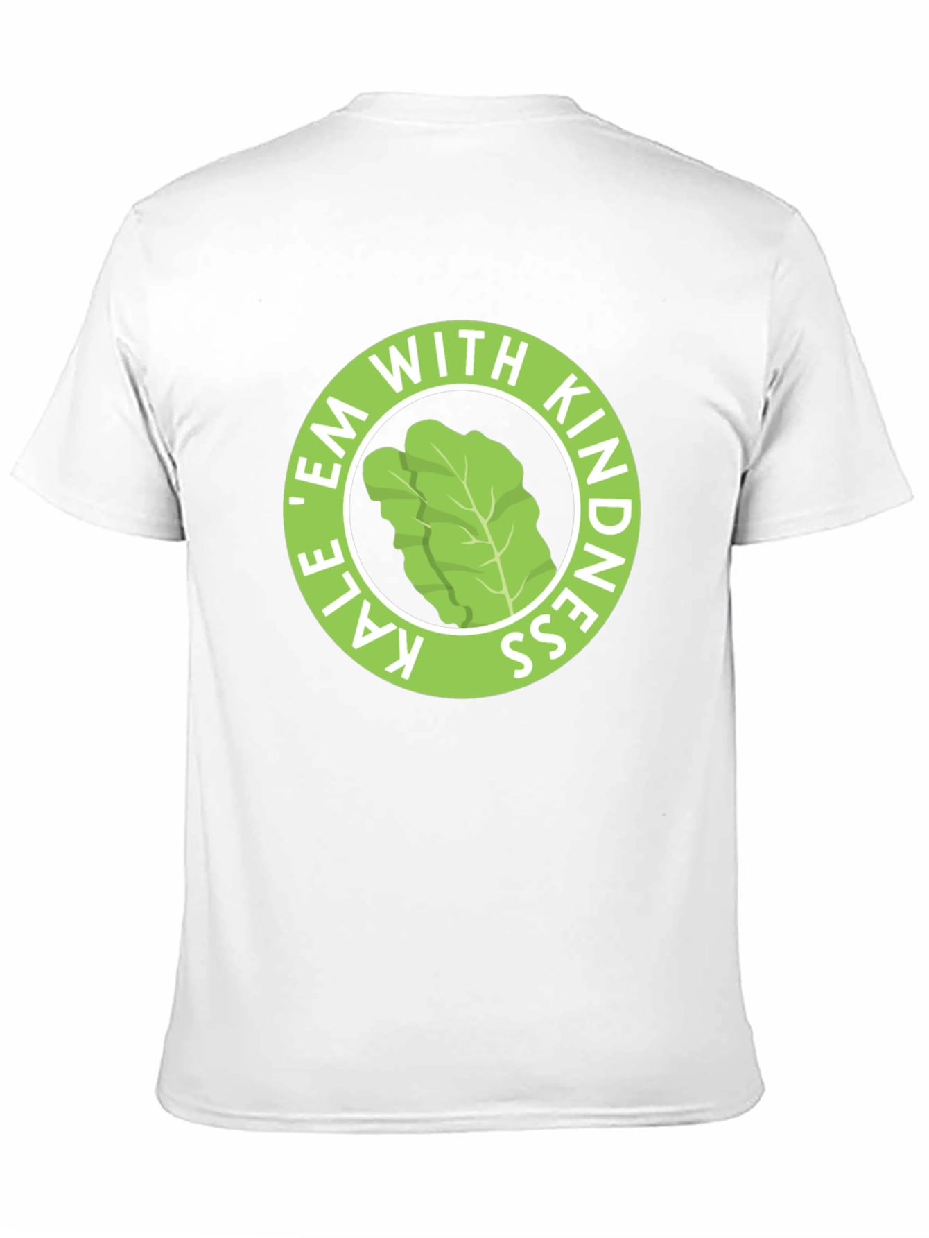 Kale Em With Kindness Black T-Shirt