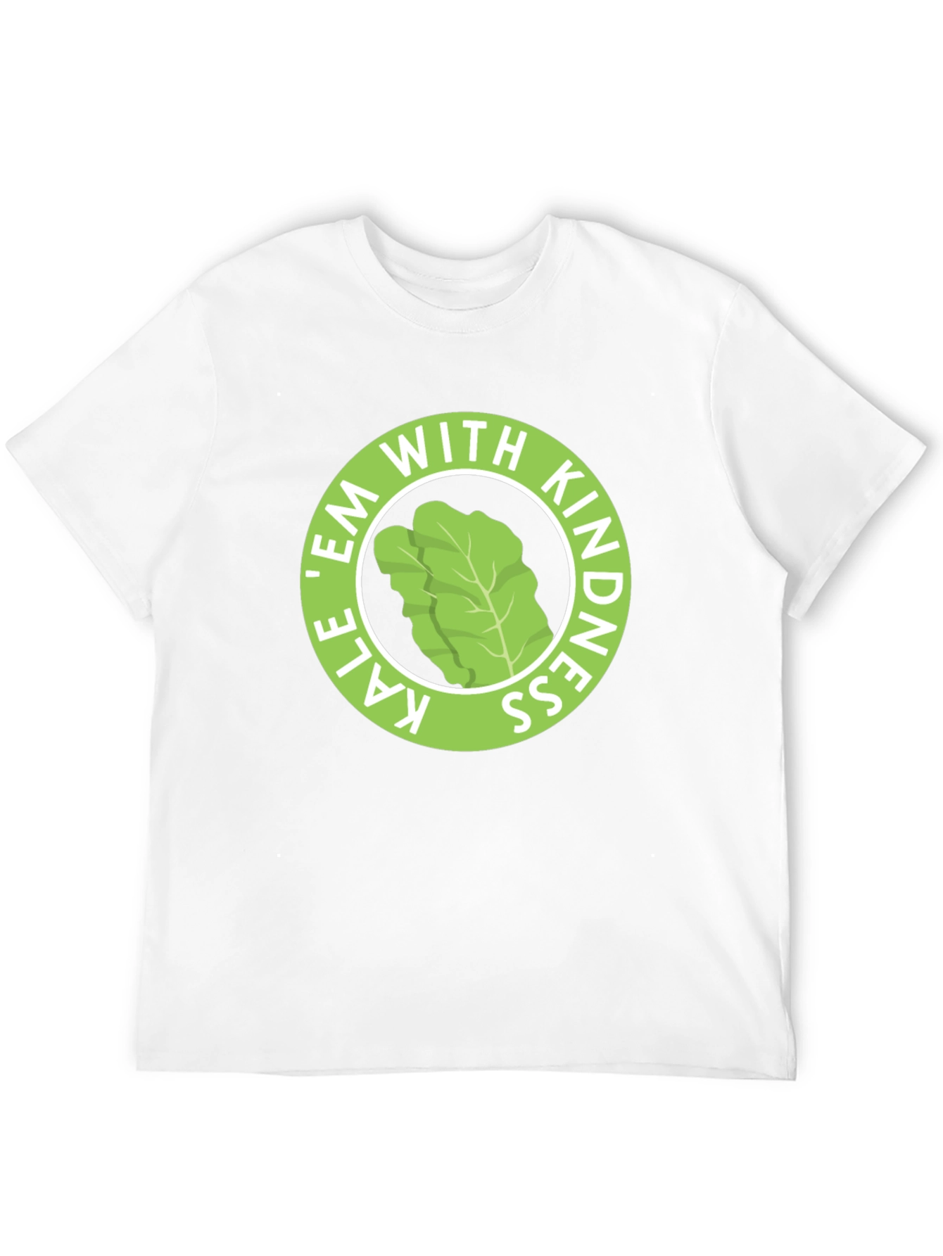 Kale Em With Kindness Black T-Shirt