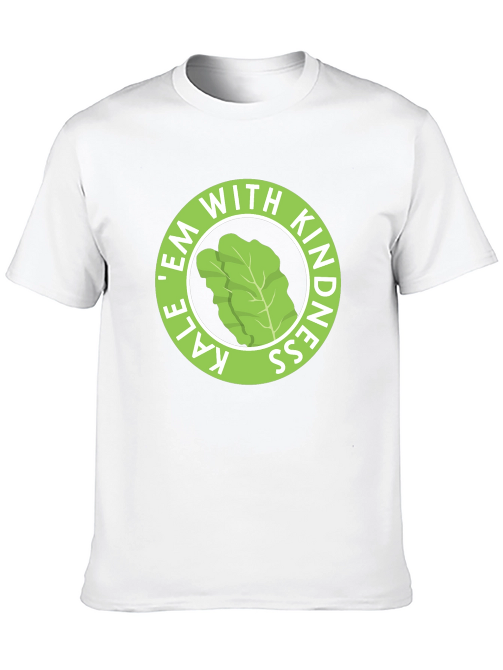 Kale Em With Kindness Black T-Shirt