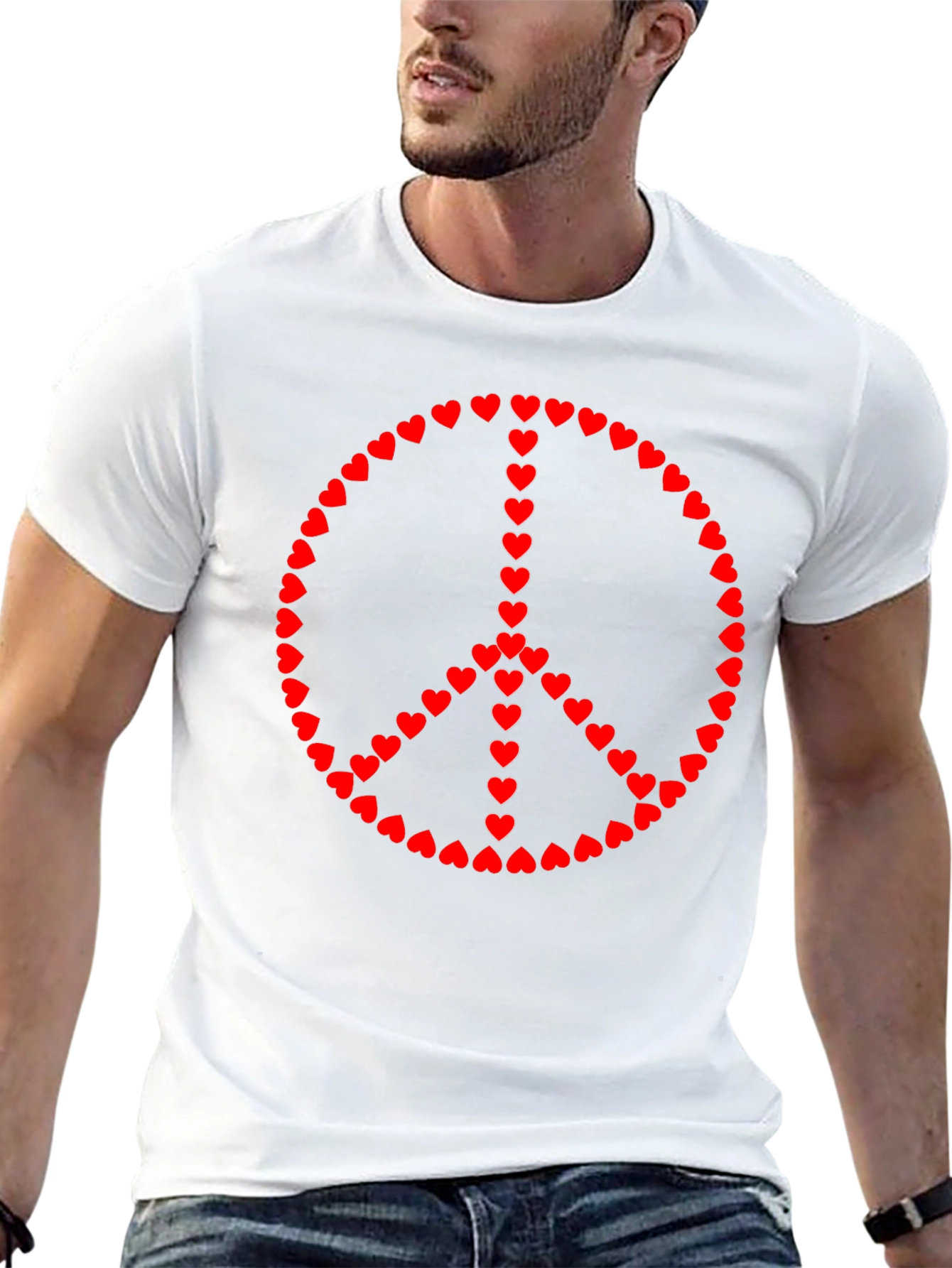 Heart Peace Sign T-Shirt