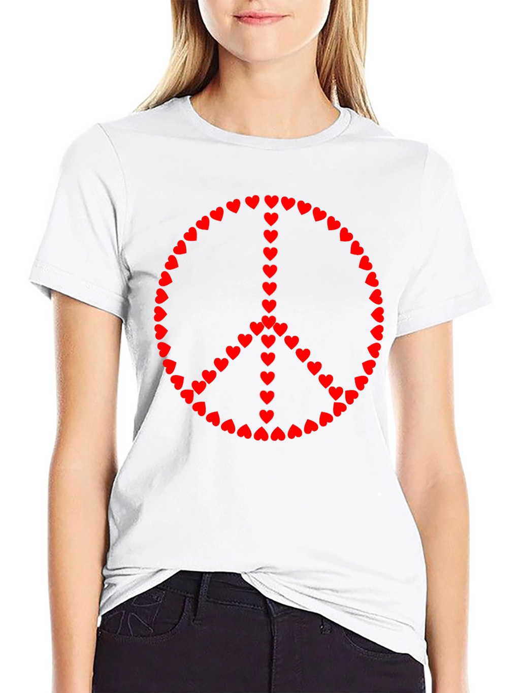 Heart Peace Sign T-Shirt