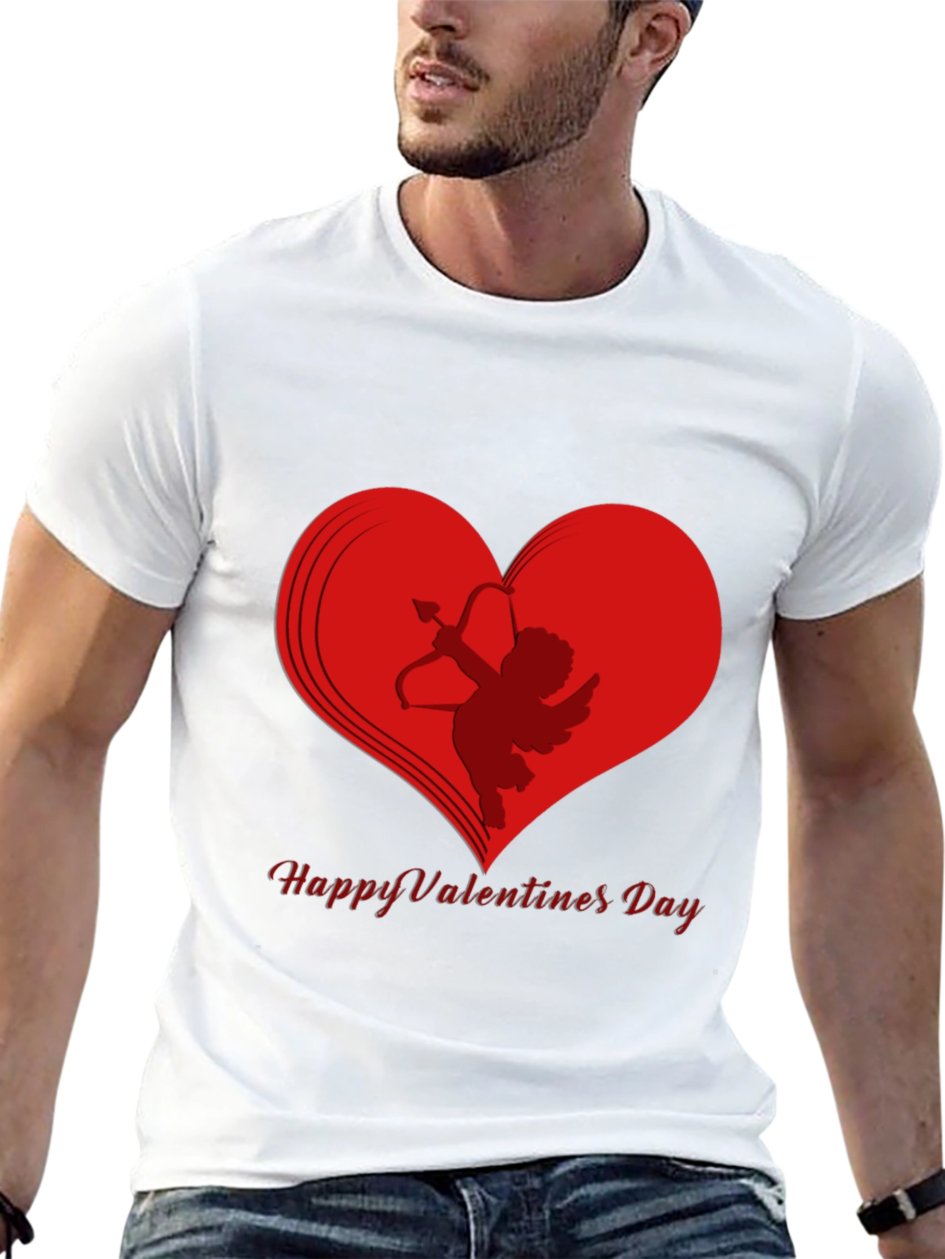 Valentines Day Cupid Heart T-Shirt