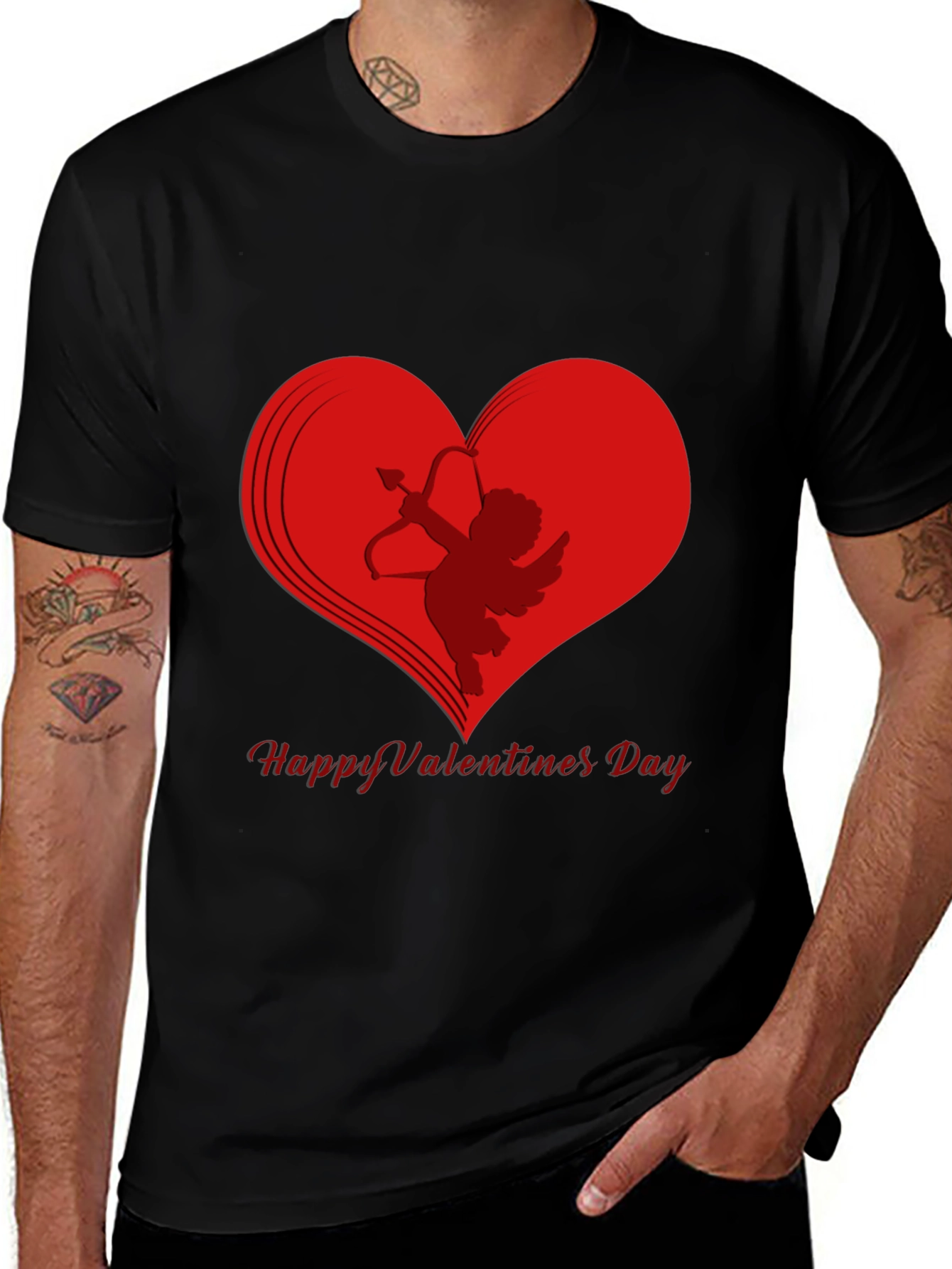 Valentines Day Cupid Heart T-Shirt