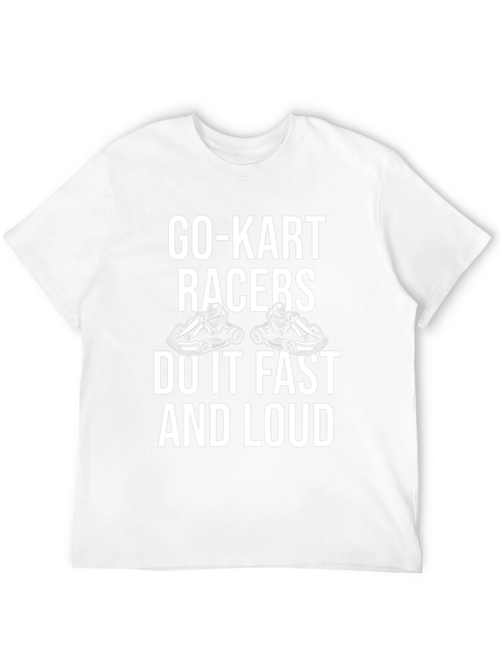 Go-Kart Racers Black Graphic Tee