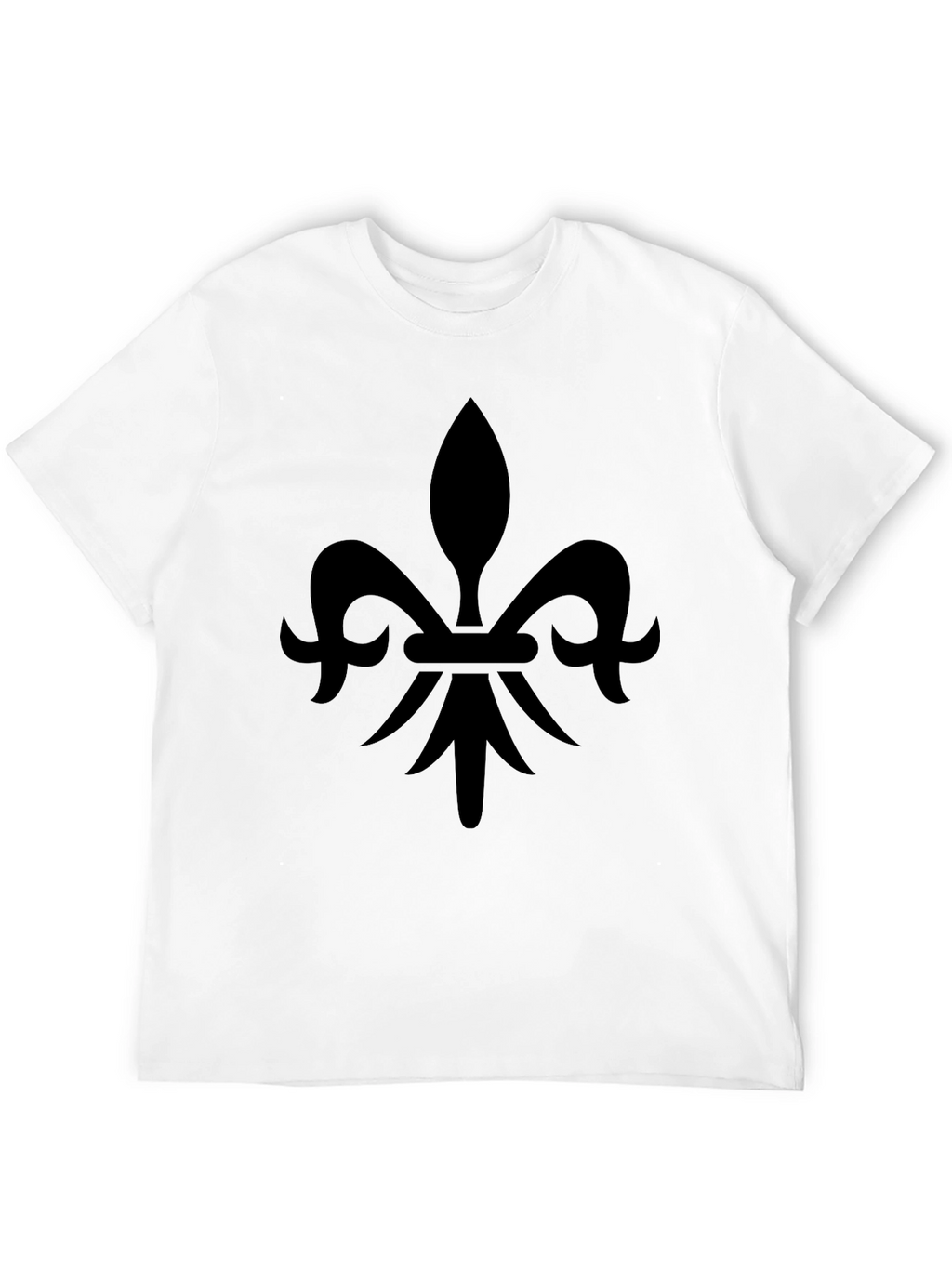 Fleur-de-Lis Graphic Tee - Classic Black T-Shirt