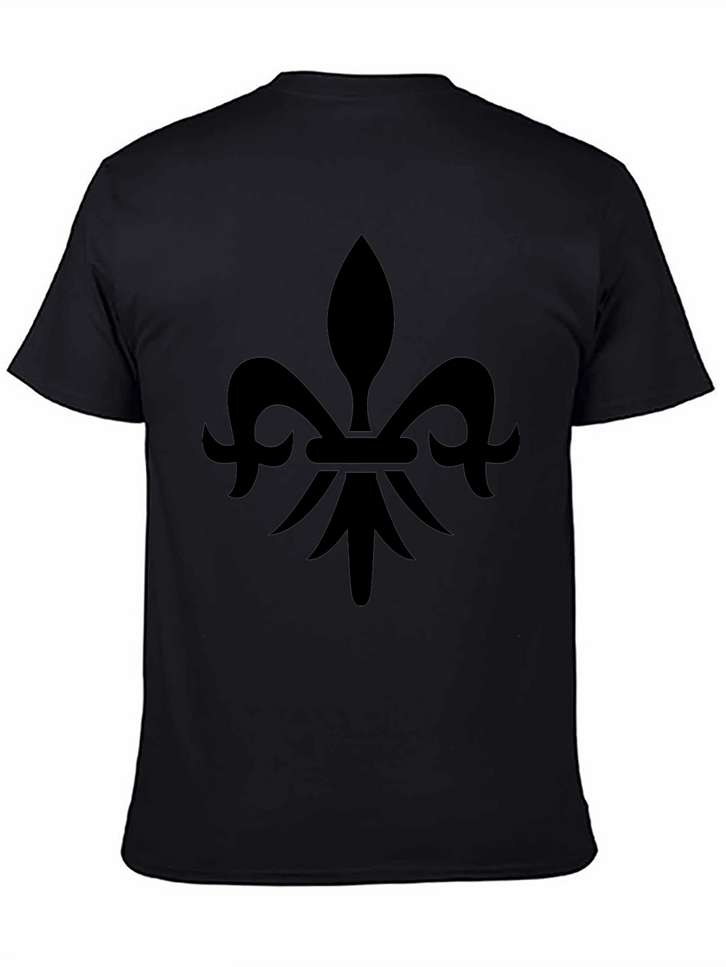 Fleur-de-Lis Graphic Tee - Classic Black T-Shirt