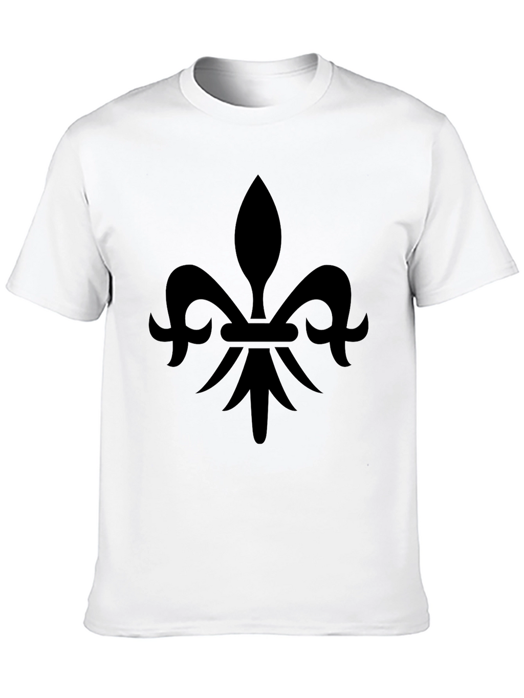 Fleur-de-Lis Graphic Tee - Classic Black T-Shirt