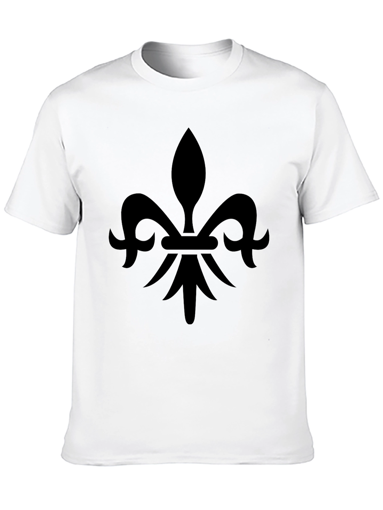 Fleur-de-Lis Graphic Tee - Classic Black T-Shirt