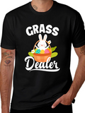 Funny Easter Grass Dealer Graphic T-Shirt