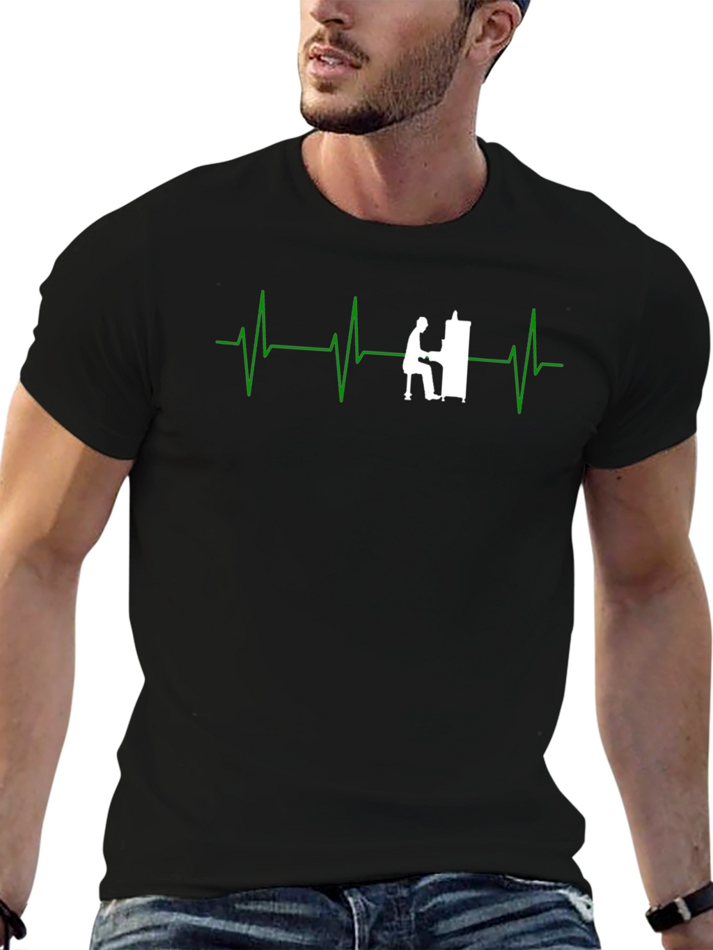 Piano Heartbeat T-Shirt