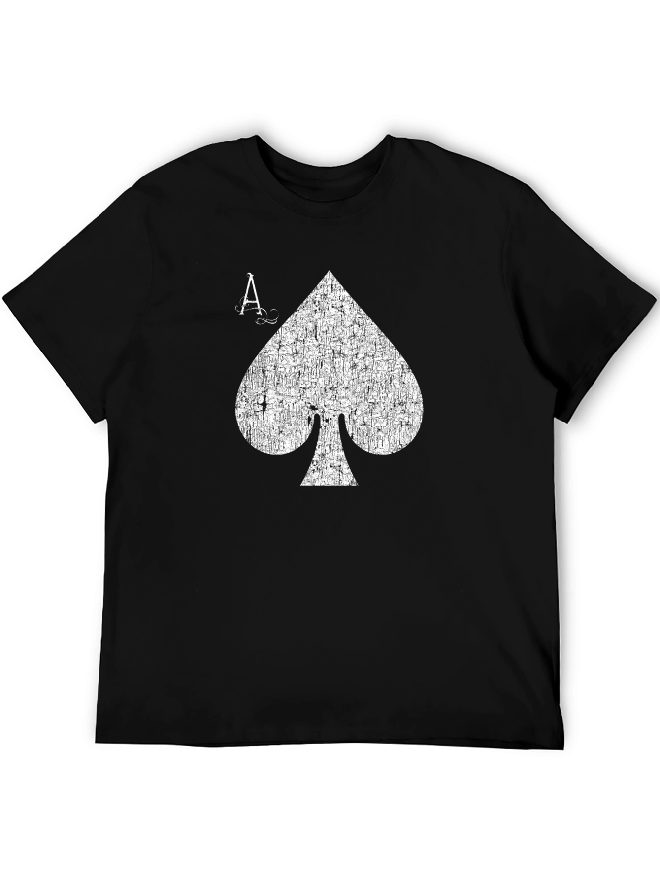 Ace of Spades Graphic T-Shirt - Black