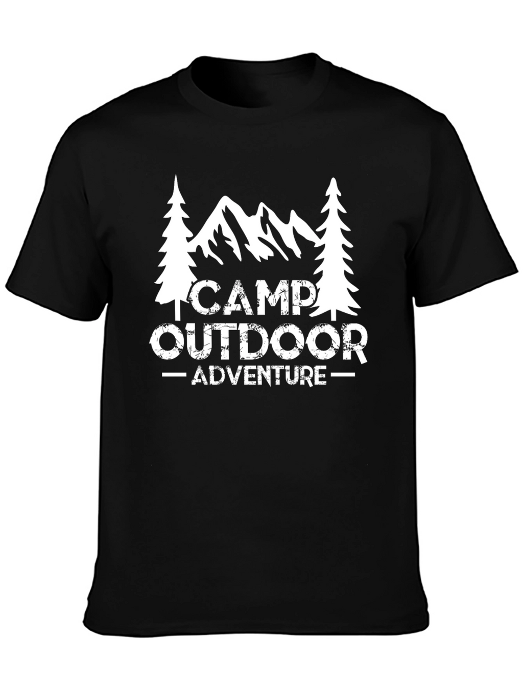 Camp Outdoor Adventure Graphic T-Shirt