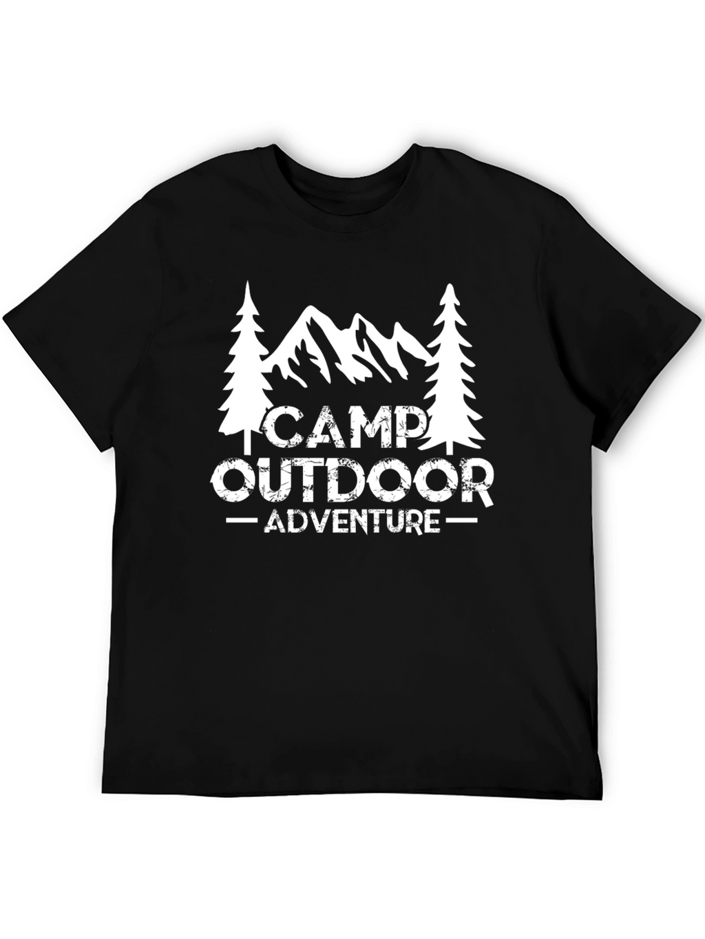 Camp Outdoor Adventure Graphic T-Shirt