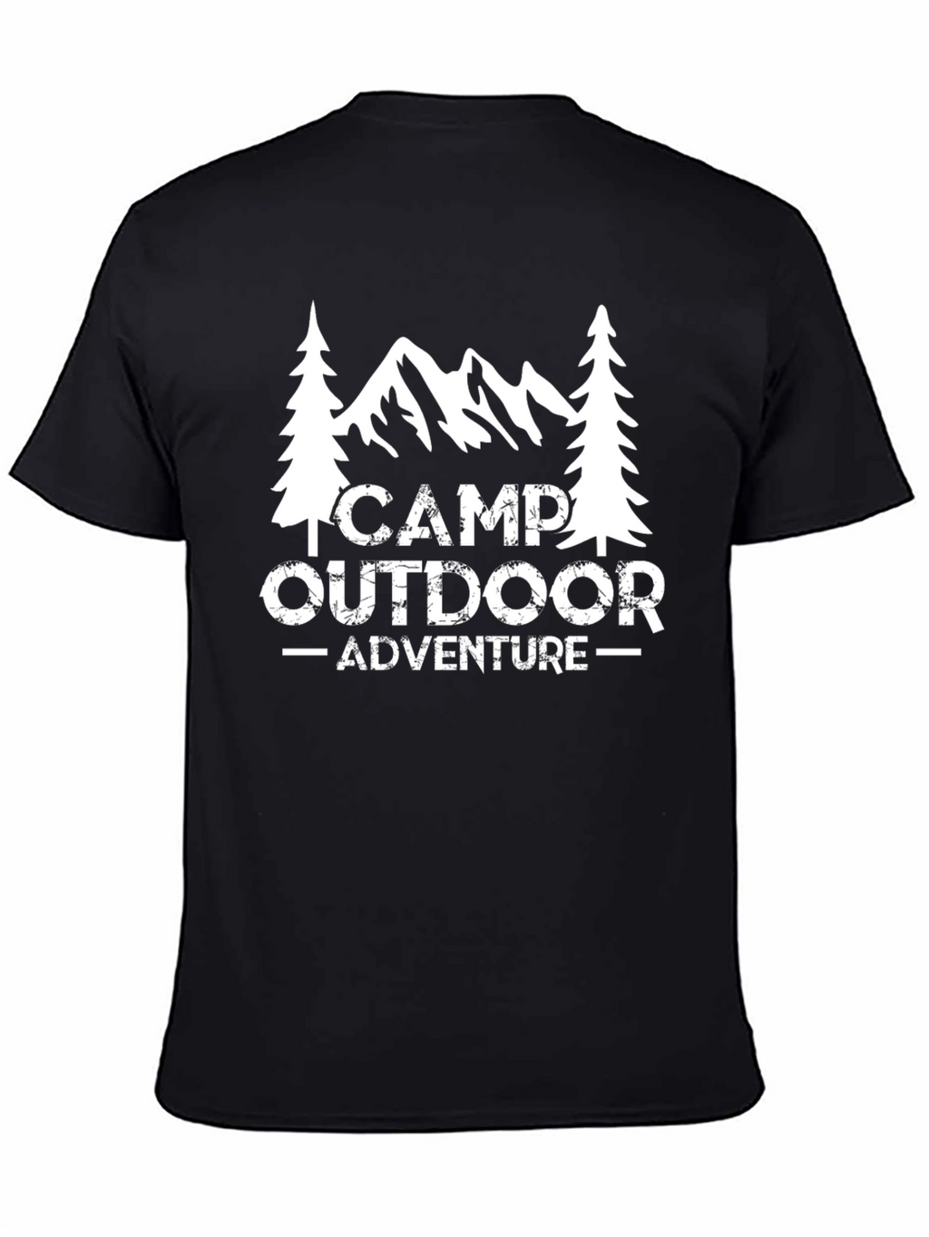 Camp Outdoor Adventure Graphic T-Shirt