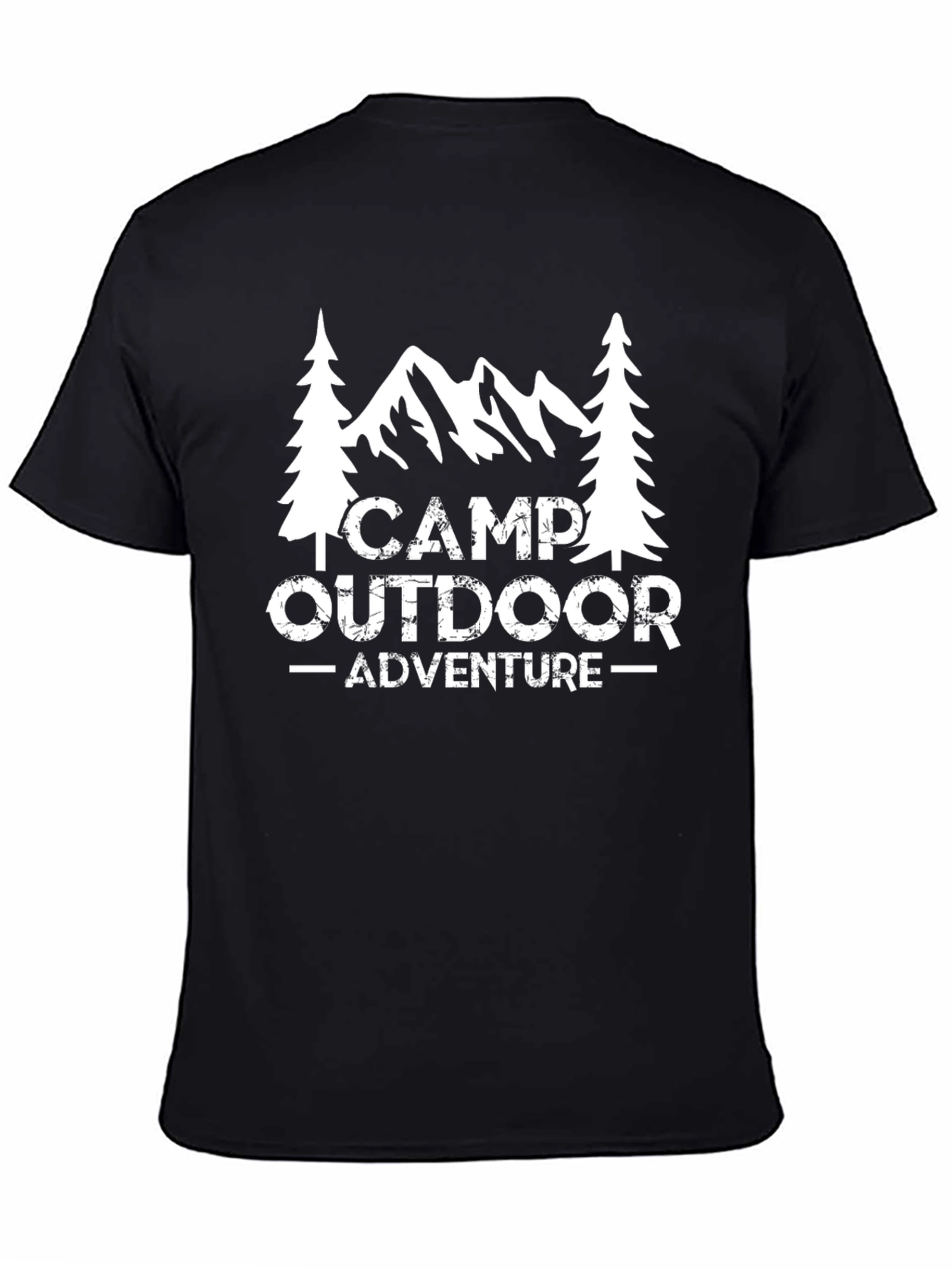 Camp Outdoor Adventure Graphic T-Shirt