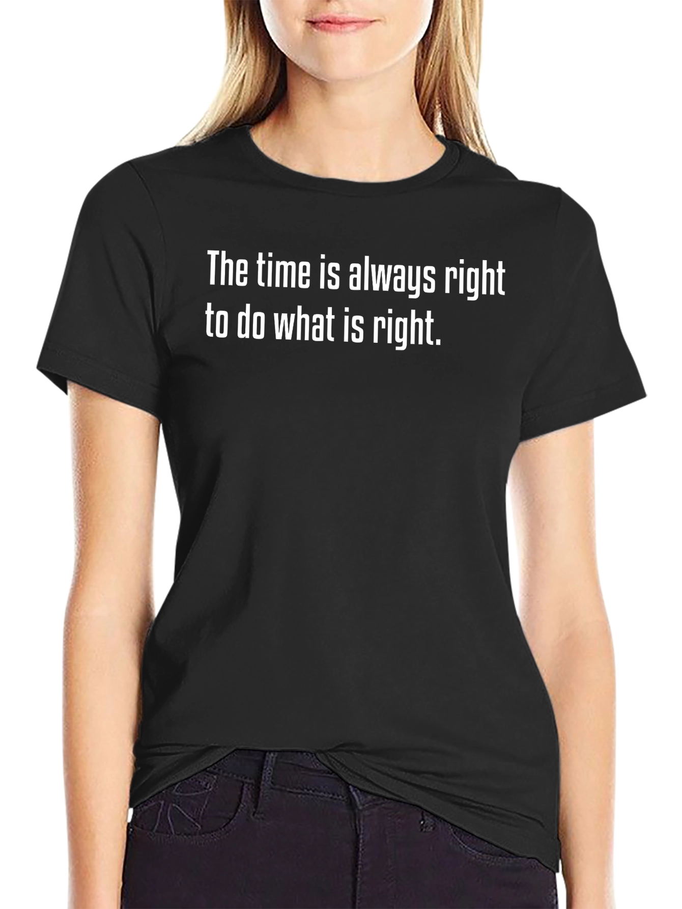 The Time Is Always Right Graphic Tee