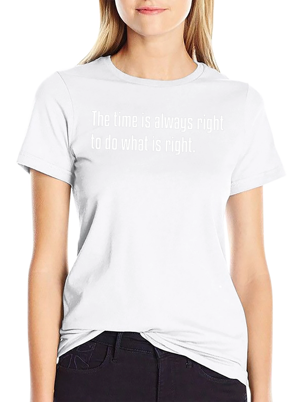 The Time Is Always Right Graphic Tee