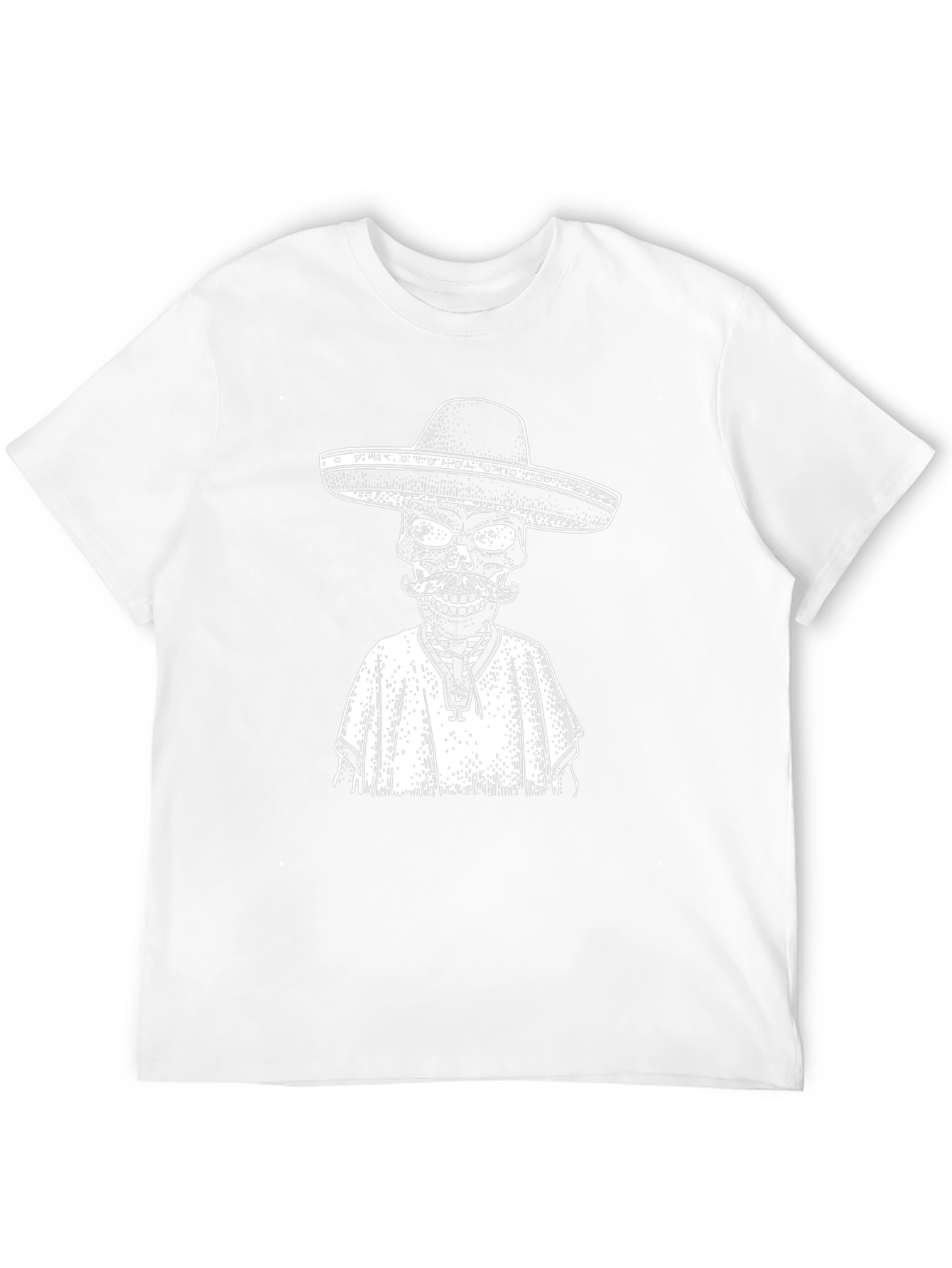 Day of the Dead Skeleton T-Shirt - Black