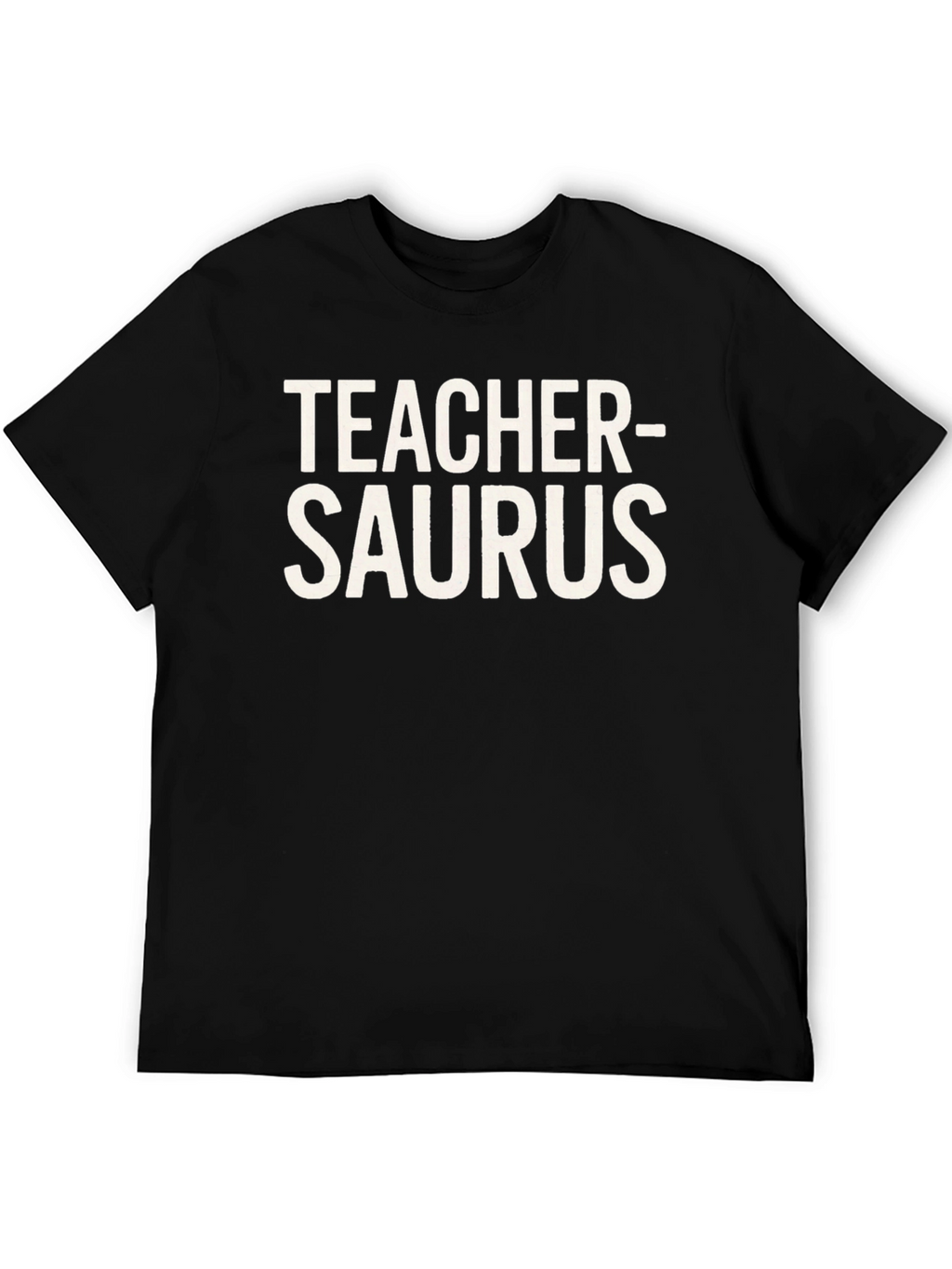 Teacher-Saurus Black T-Shirt