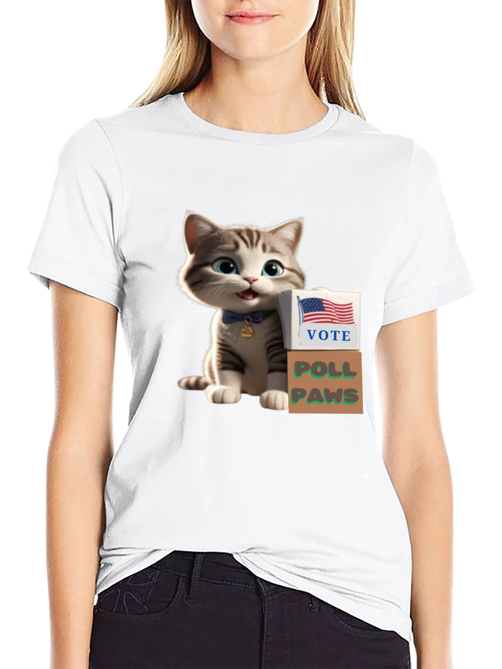 Vote Poll Paws T-Shirt