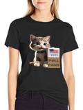 Vote Poll Paws T-Shirt