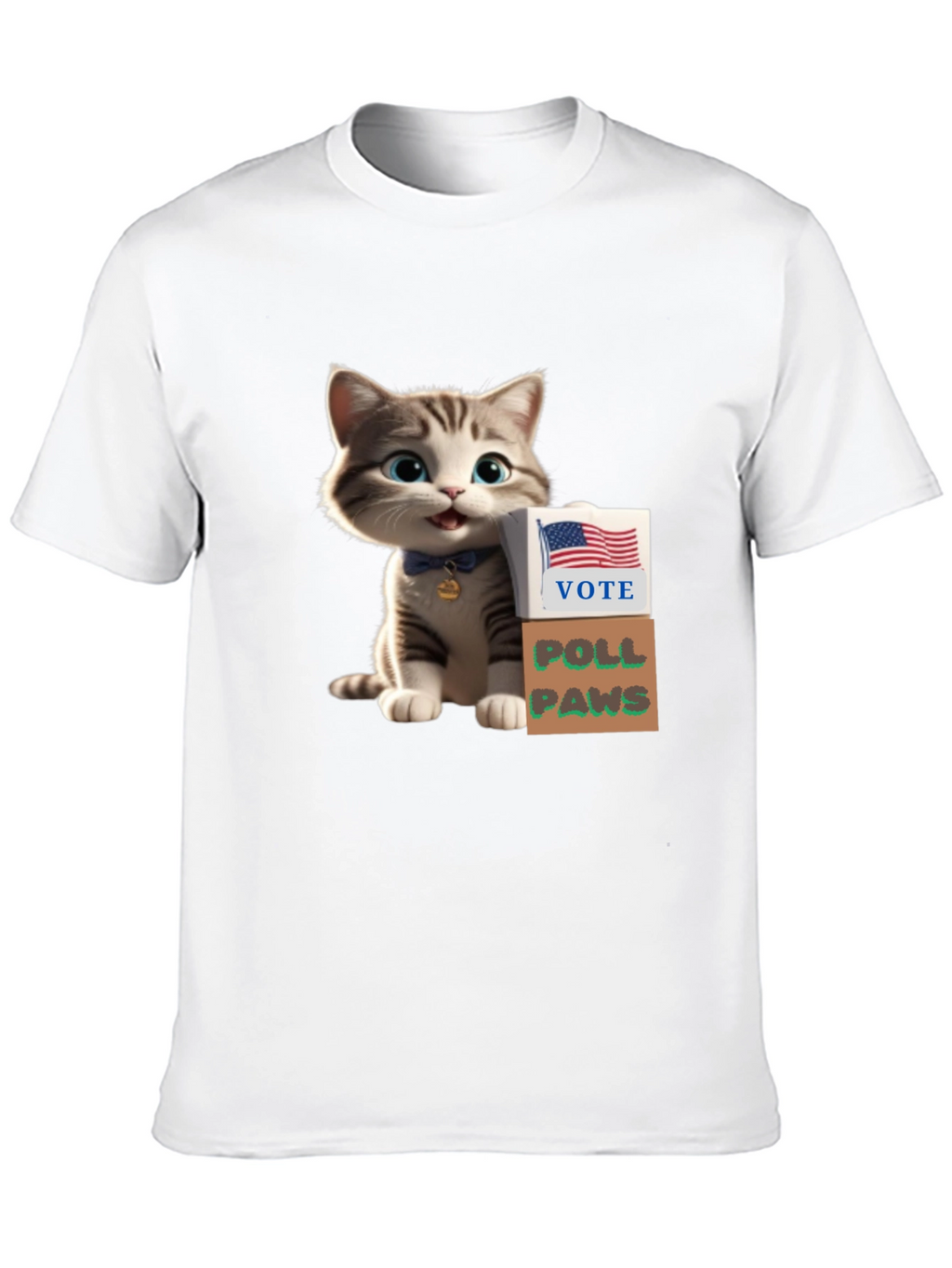 Vote Poll Paws T-Shirt