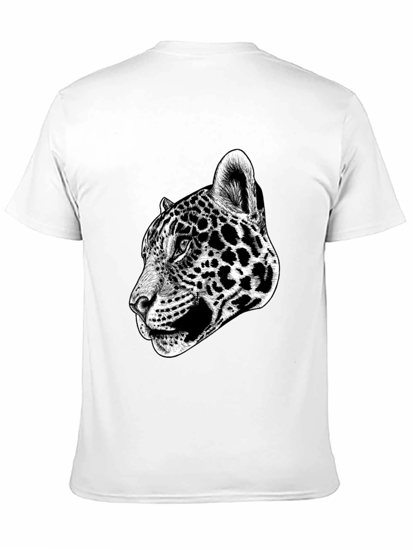 Jaguar Graphic Print Black T-Shirt