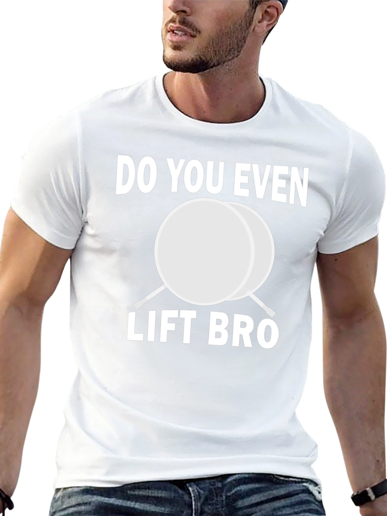 Do You Even Lift Bro Funny Gym T-Shirt