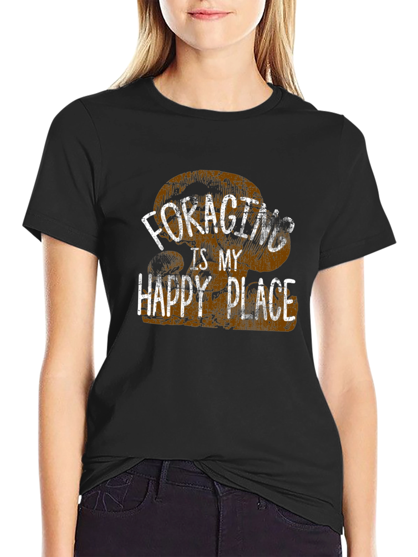 Foraging Is My Happy Place - Graphic Tee