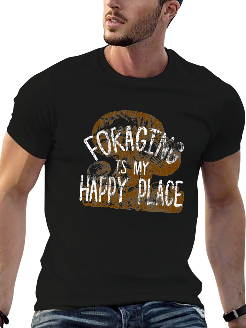 Foraging Is My Happy Place - Graphic Tee