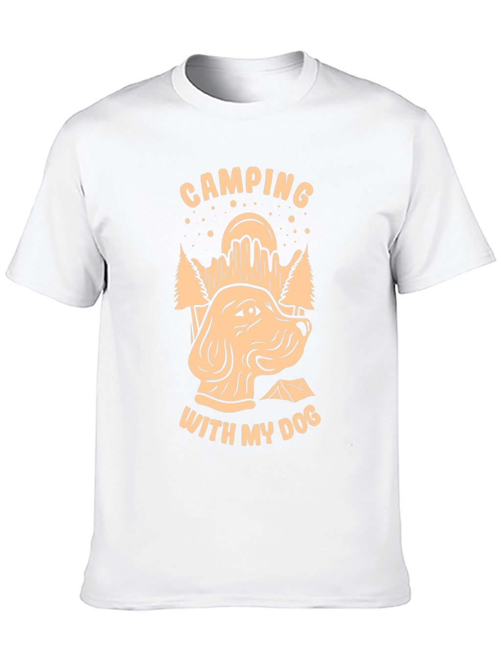 Camping With My Dog T-Shirt