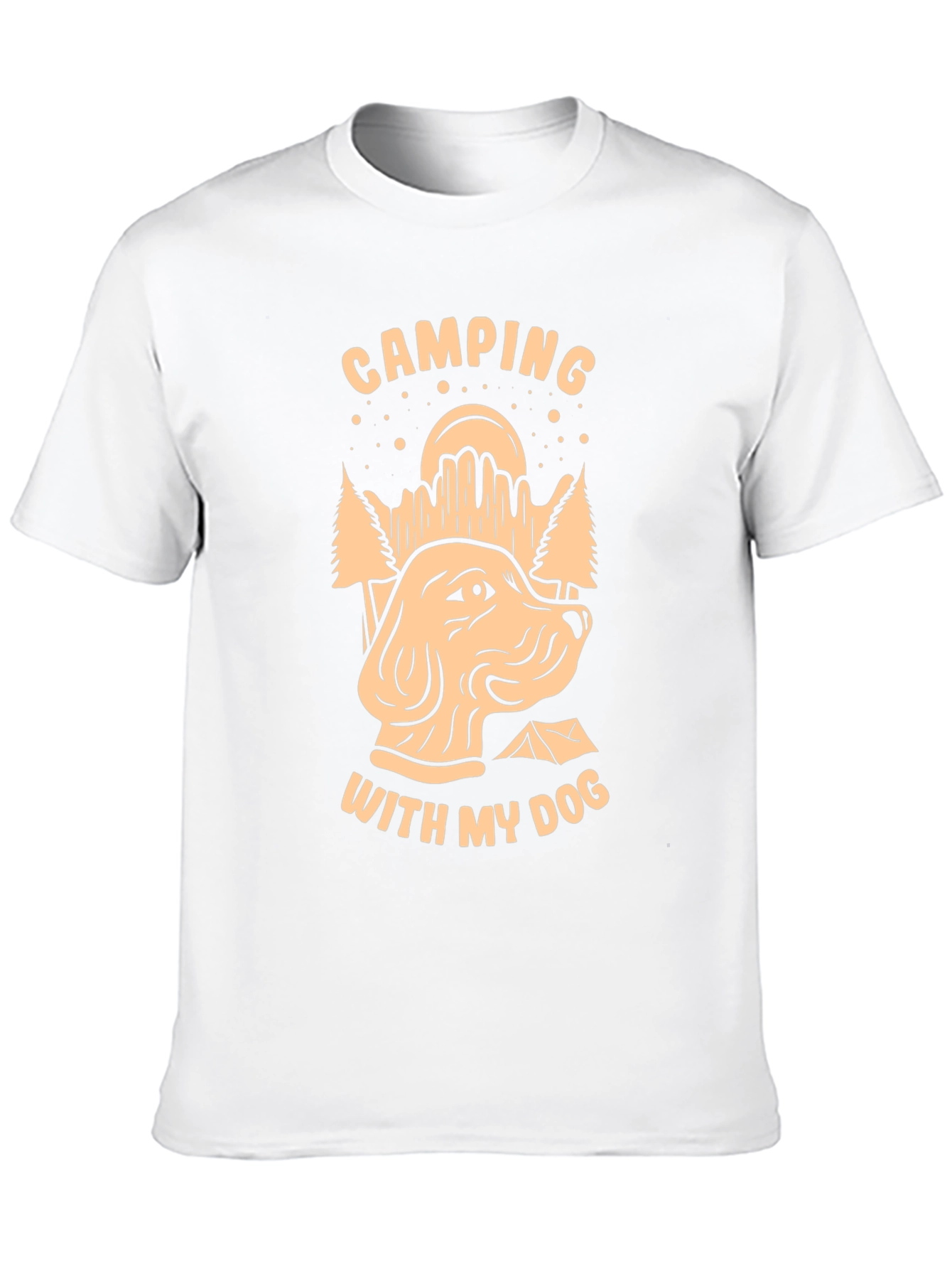 Camping With My Dog T-Shirt