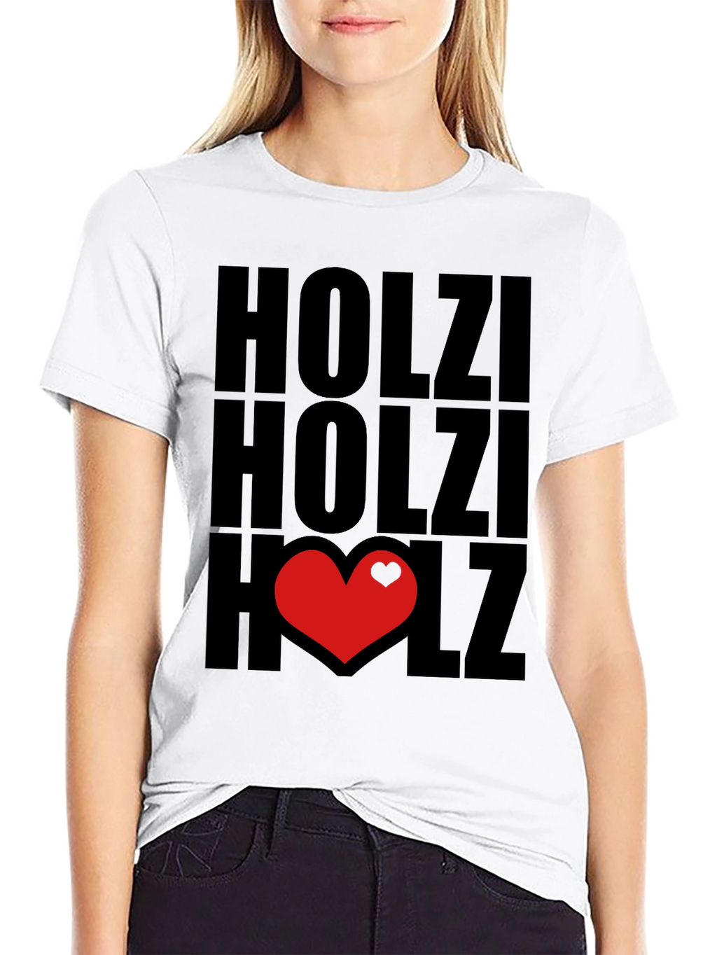 Holzi Heart T-Shirt - Love Lumberjack Style