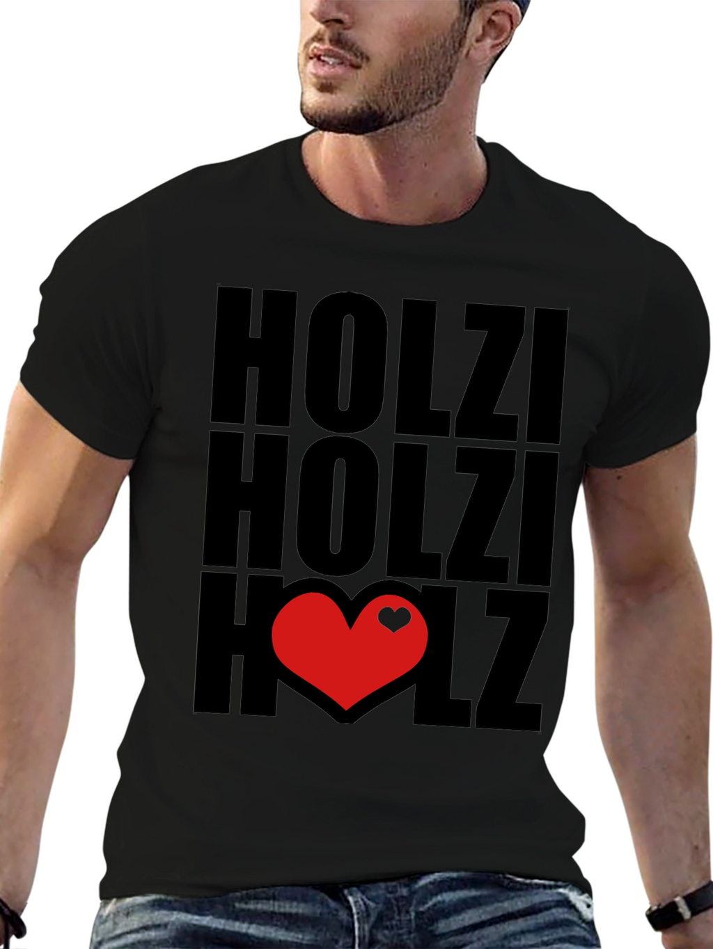Holzi Heart T-Shirt - Love Lumberjack Style