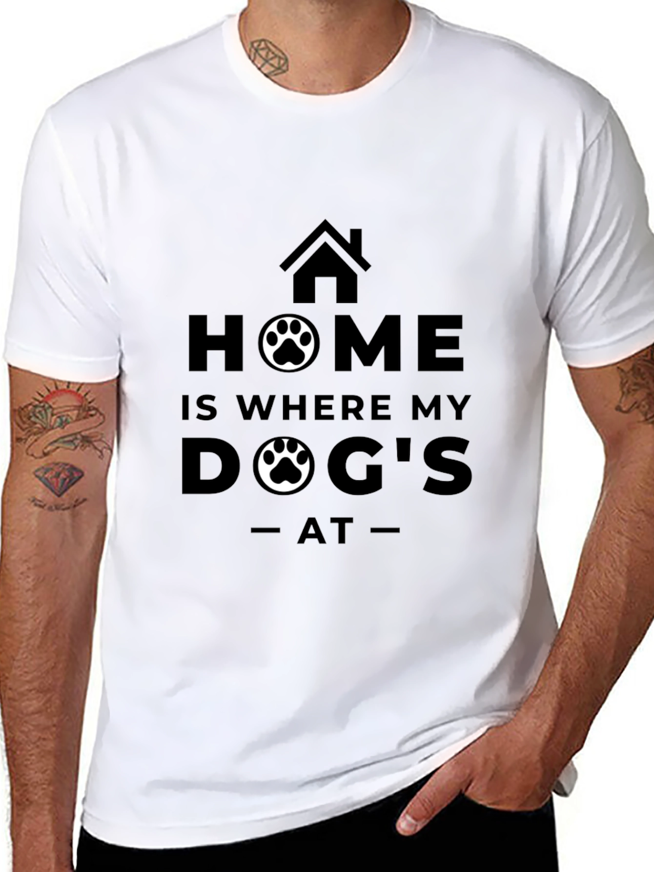 Home is Where My Dog Is T-Shirt