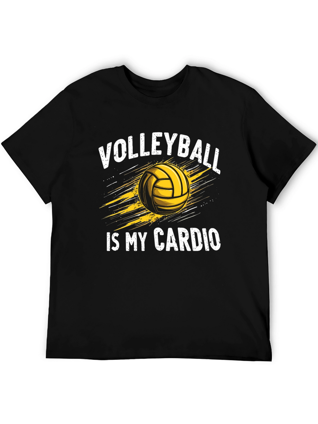Volleyball Is My Cardio Graphic Tee