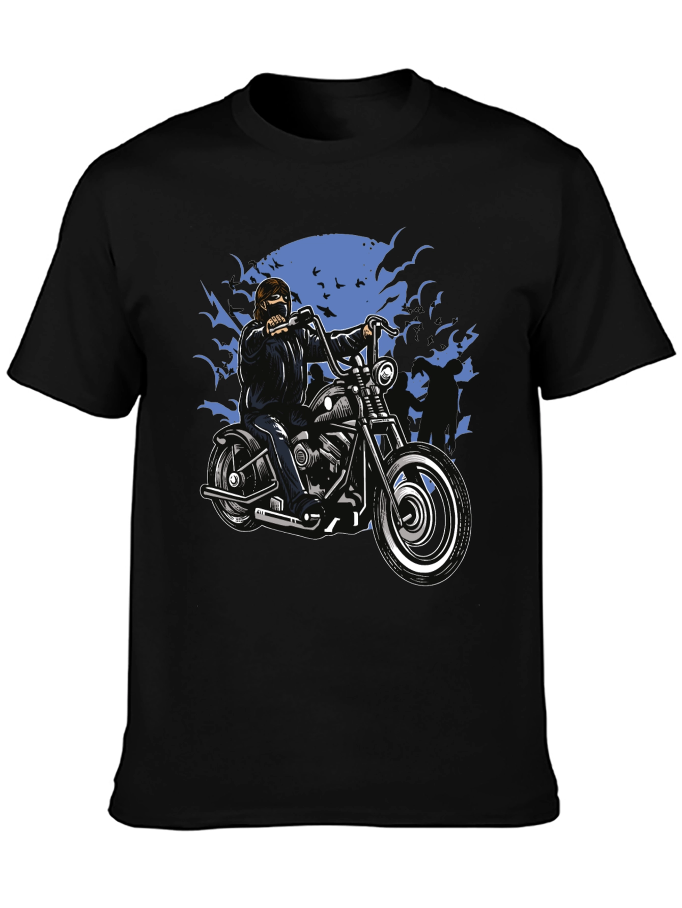 Cool Biker Motorcycle T-Shirt