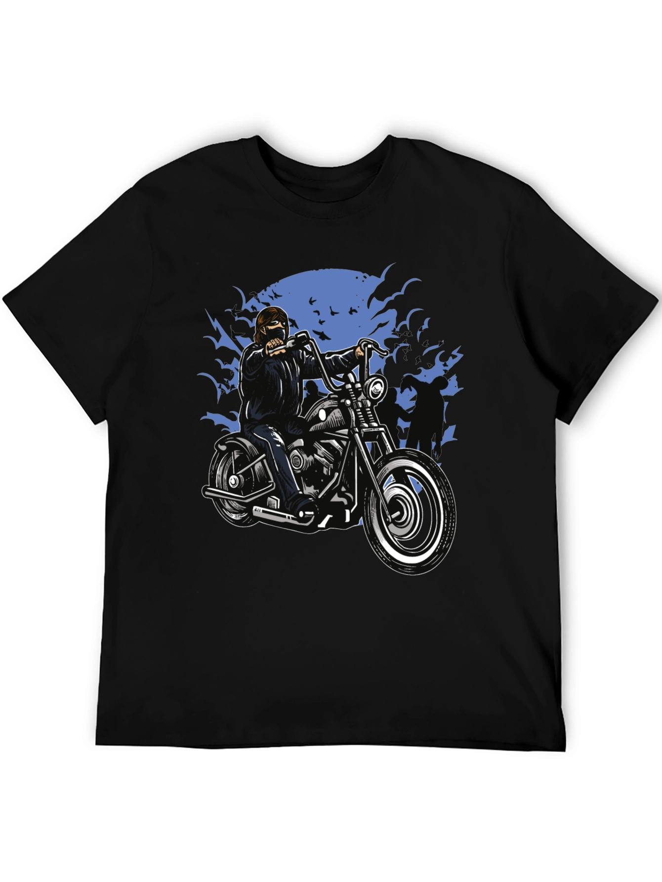 Cool Biker Motorcycle T-Shirt