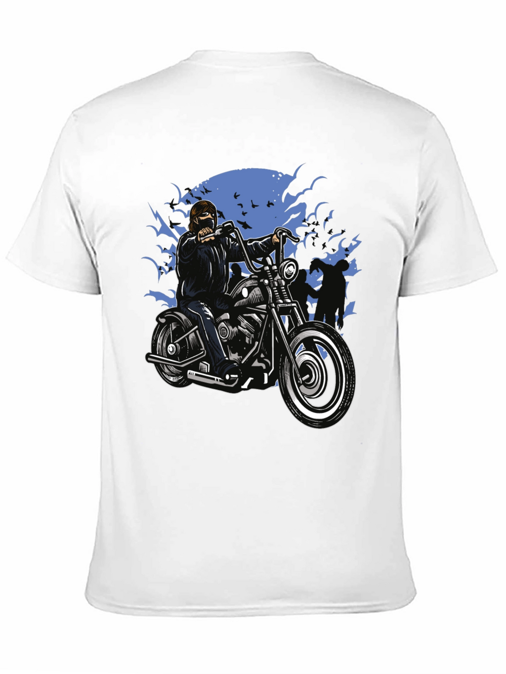 Cool Biker Motorcycle T-Shirt