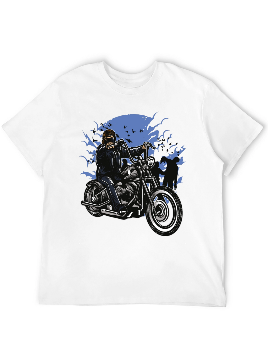 Cool Biker Motorcycle T-Shirt
