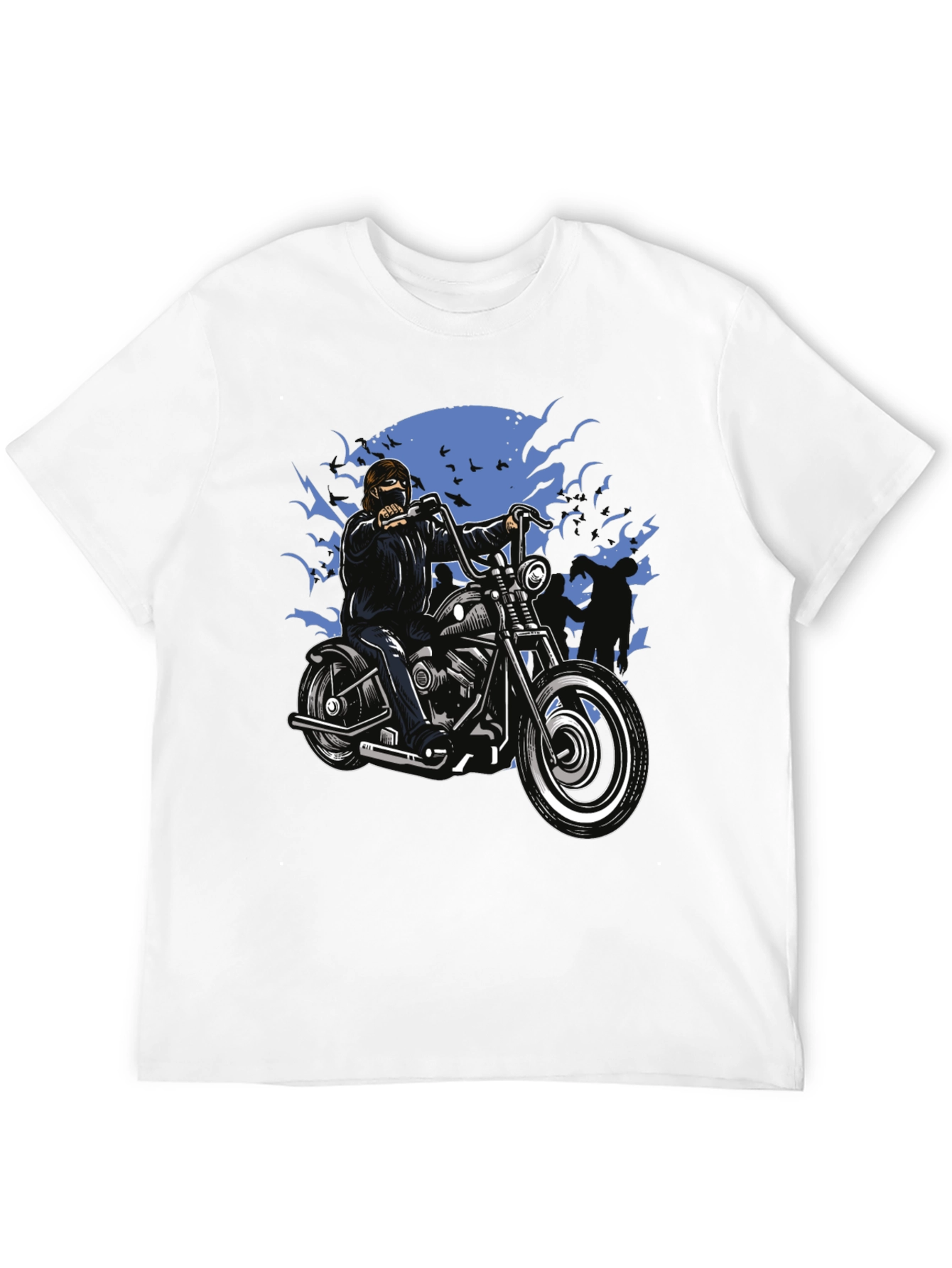 Cool Biker Motorcycle T-Shirt