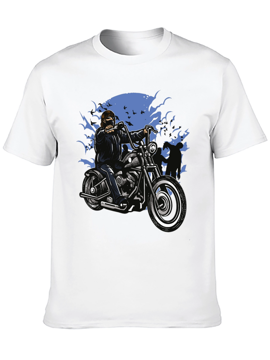 Cool Biker Motorcycle T-Shirt