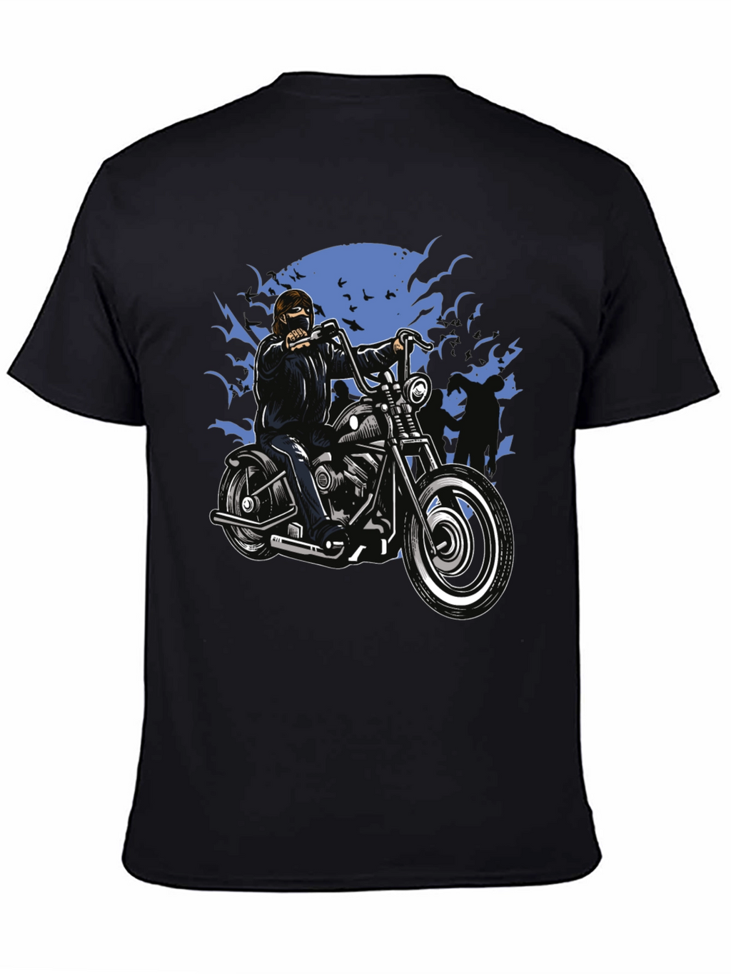 Cool Biker Motorcycle T-Shirt