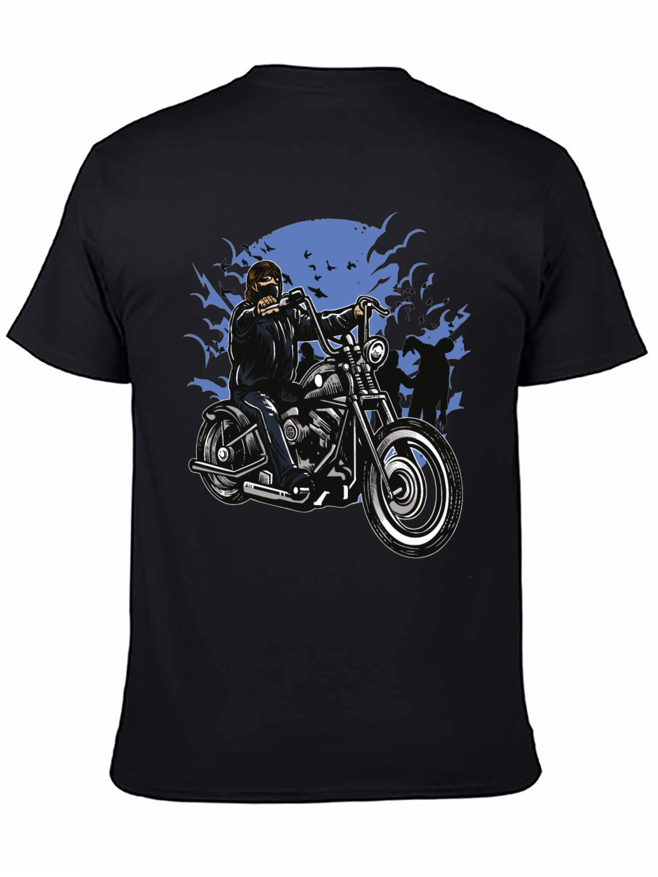 Cool Biker Motorcycle T-Shirt