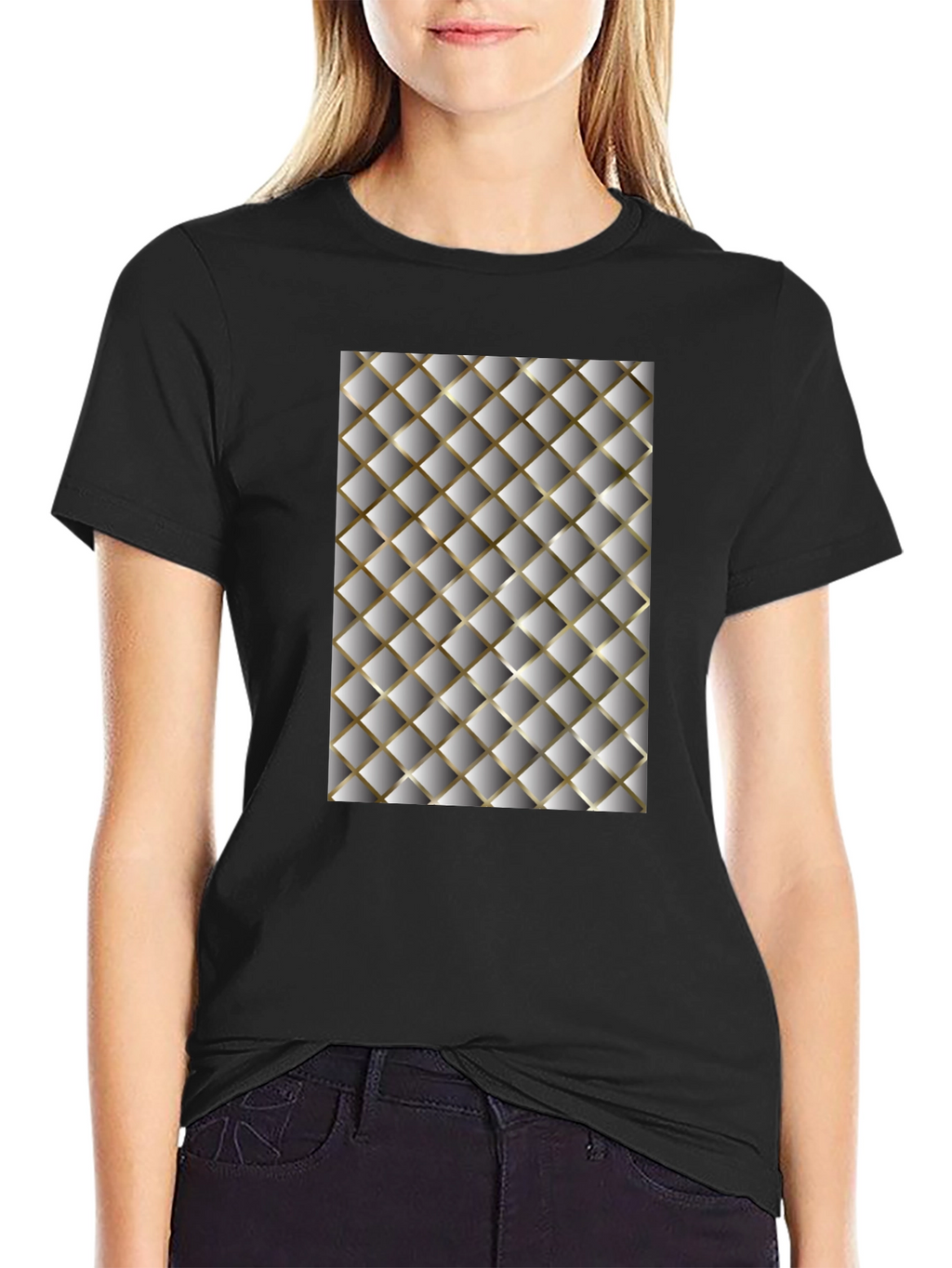Modern Geometric Pattern Tee