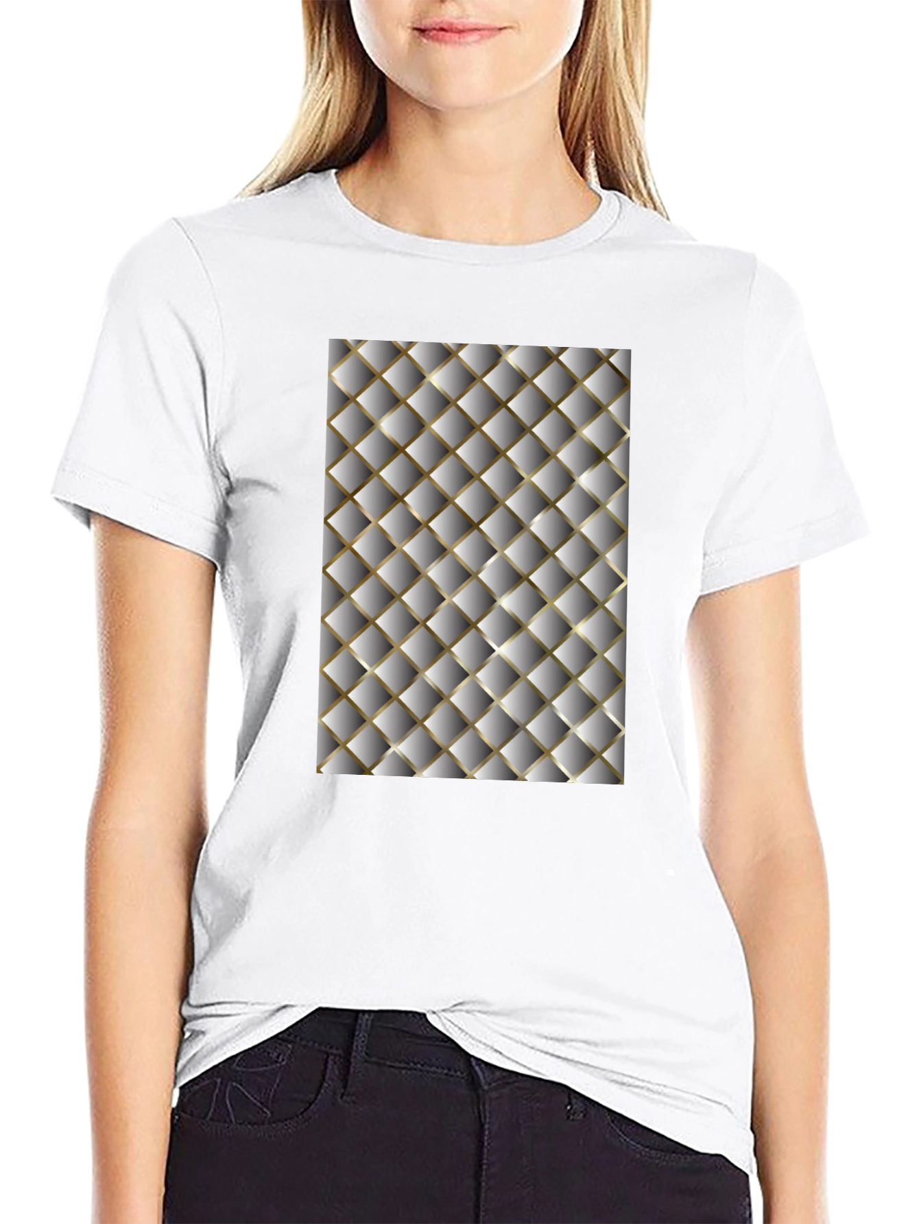 Modern Geometric Pattern Tee