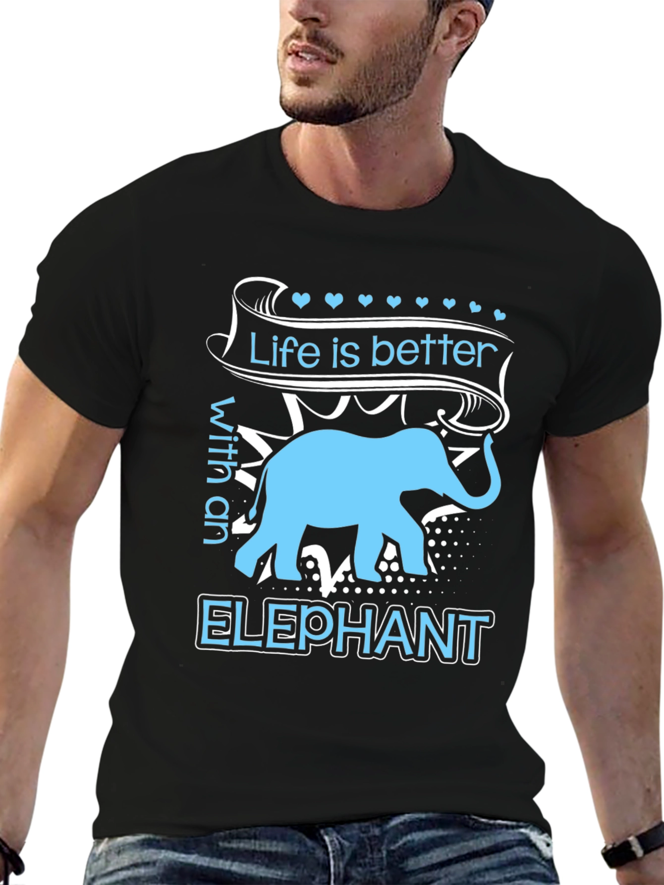 Elephant Lover T-Shirt - Life is Better Tee