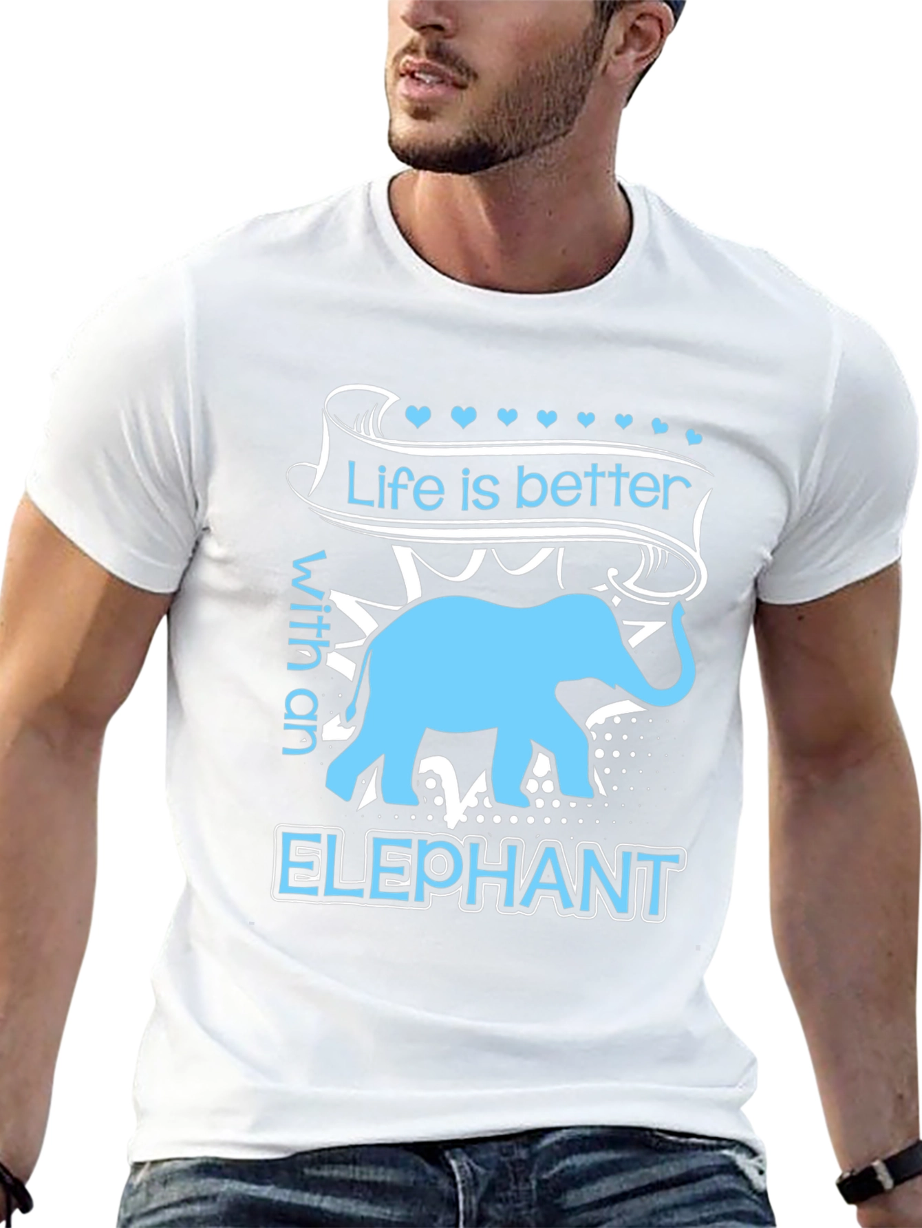 Elephant Lover T-Shirt - Life is Better Tee